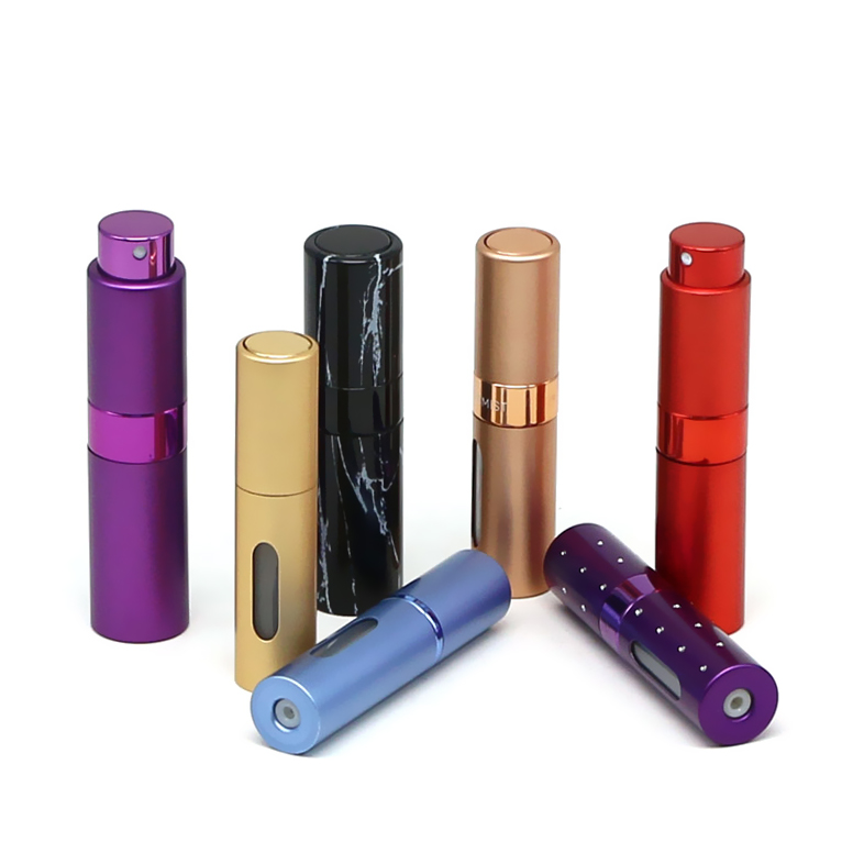 Hot Selling for Cosmetic Packaging Companies -
 5ml / 8ml anodized aluminum rotary bottom refillable perfume bottle  – E-better