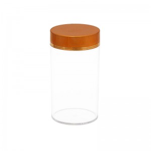 800ml gold lid PET plastic pharmaceutical packaging bottle